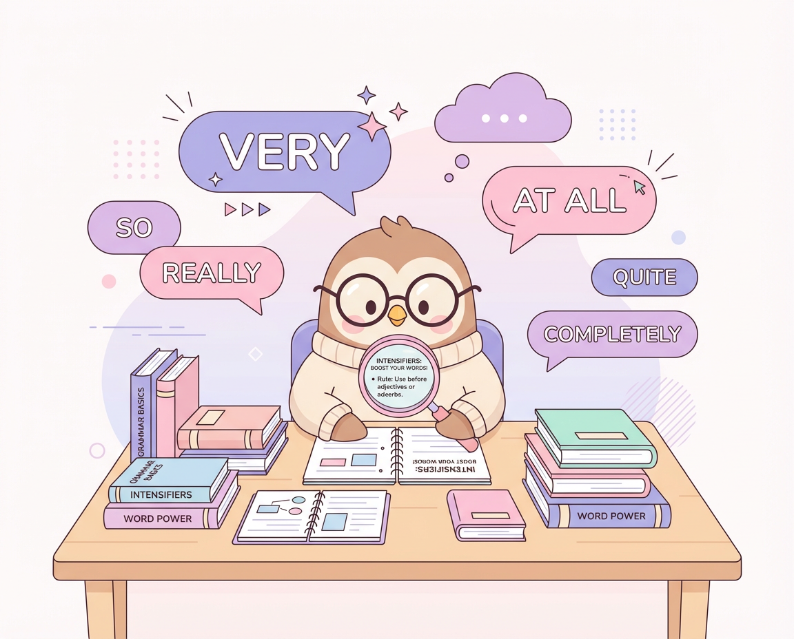 Intensifiers Very at All ใช้อย่างไร: คู่มือครบถ้วนสำหรับคนเตรียมสอบ TOEIC