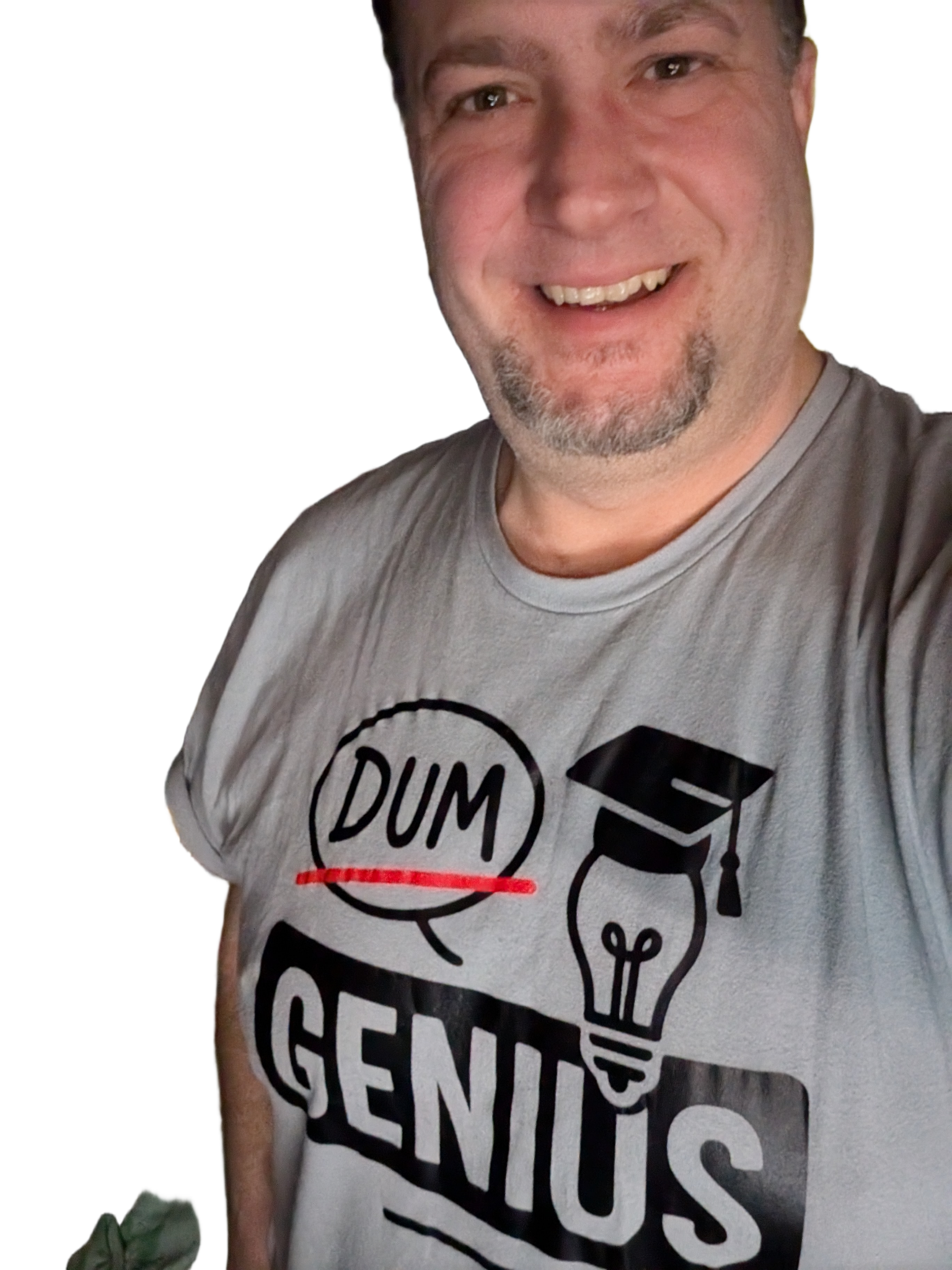 The "Dum Genius" Tee