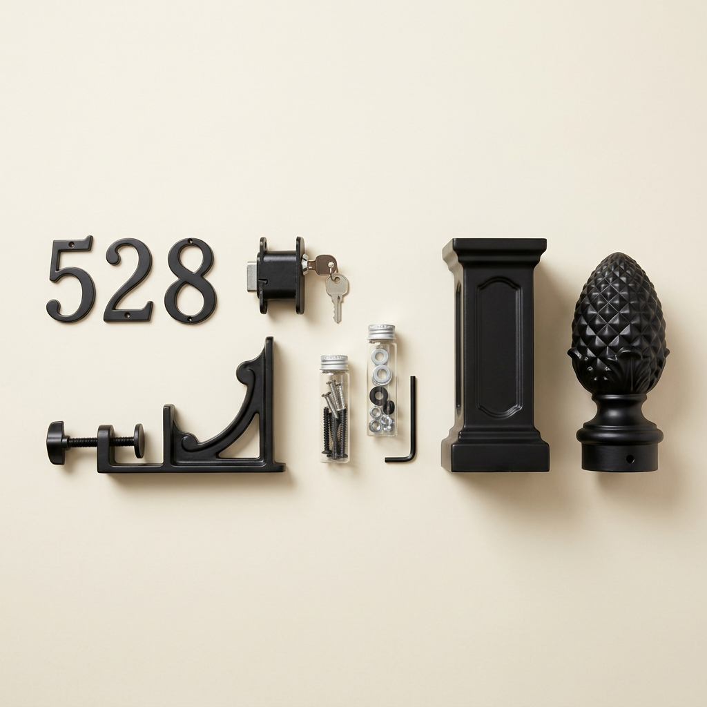 Replacement mailbox locks, keys, doors, and hardware